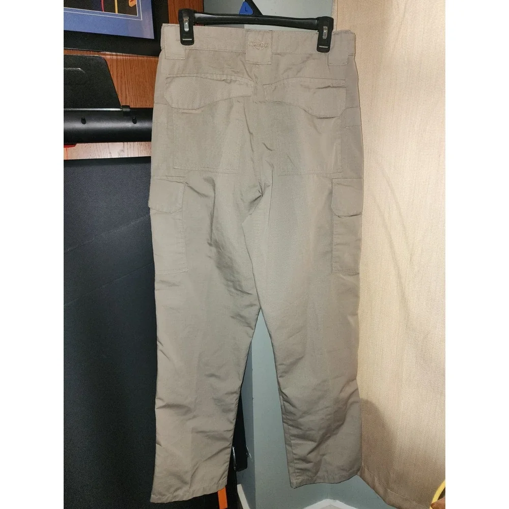 Tru-Spec Tan Khaki Men's  W/Pockets 32x34, double knee, cargo, utility pants